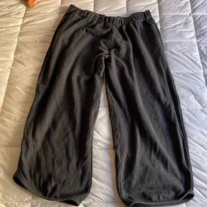 Aliya Wanek yenay faded black Lounge sweat Pants size 2X